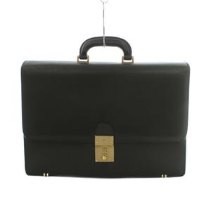 グッチ GUCCI ブリーフケース 書類かばん レザー 黒 ブラック /MI ■OH ■GY17 メンズ