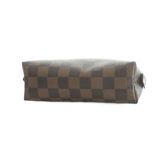 ルイヴィトン LOUIS VUITTON ダミエ ポーチ PVCレザー 茶 ブラウン /MI ■OH ■GY17 レディース