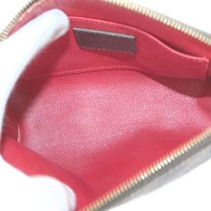 ルイヴィトン LOUIS VUITTON ダミエ ポーチ PVCレザー 茶 ブラウン /MI ■OH ■GY17 レディース