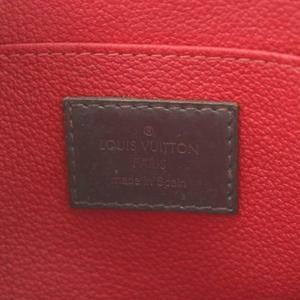 ルイヴィトン LOUIS VUITTON ダミエ ポーチ PVCレザー 茶 ブラウン /MI ■OH ■GY17 レディース