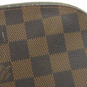 ルイヴィトン LOUIS VUITTON ダミエ ポーチ PVCレザー 茶 ブラウン /MI ■OH ■GY17 レディース