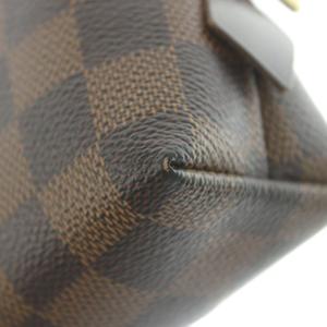 ルイヴィトン LOUIS VUITTON ダミエ ポーチ PVCレザー 茶 ブラウン /MI ■OH ■GY17 レディース