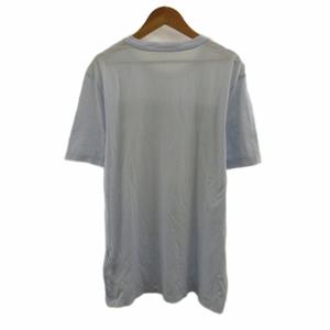 ルイヴィトン LOUIS VUITTON ノイズ グラデーション ロゴ Tシャツ カットソー 半袖 クルーネック L 水色 ライトブルー RM121M H1JR14JEZ /XZ ■GY17 メンズ