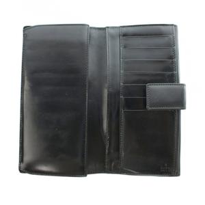 グッチ GUCCI 長財布 ロングウォレット 二つ折り 小銭入れ レザー 黒 ブラック 035・2888・2216 /MI ■OH ■GY18 メンズ