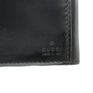 グッチ GUCCI 長財布 ロングウォレット 二つ折り 小銭入れ レザー 黒 ブラック 035・2888・2216 /MI ■OH ■GY18 メンズ
