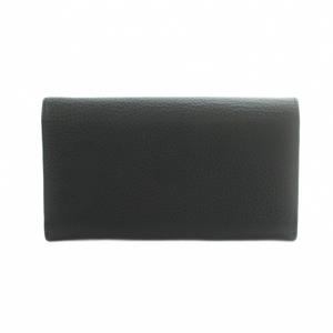 グッチ GUCCI 長財布 ロングウォレット フラップ 小銭入れ レザー 黒 ブラック 456116 /MI ■OH ■GY11 メンズ
