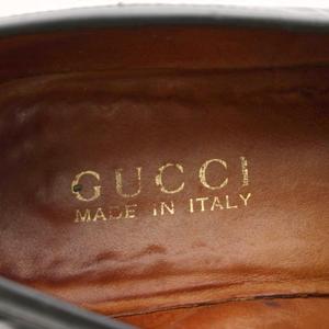 グッチ GUCCI ホースビット ローファー モカシン パテントレザー 35 1/2 黒 ブラック 1016105 /KU ■GY1 レディース