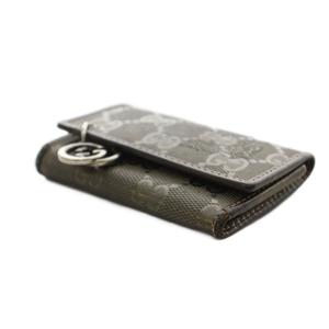 グッチ GUCCI GGスプリーム キーケース 6連 レザー ゴールド色 212111・2888 /AN ■OH レディース