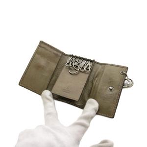グッチ GUCCI GGスプリーム キーケース 6連 レザー ゴールド色 212111・2888 /AN ■OH レディース