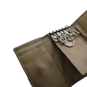 グッチ GUCCI GGスプリーム キーケース 6連 レザー ゴールド色 212111・2888 /AN ■OH レディース