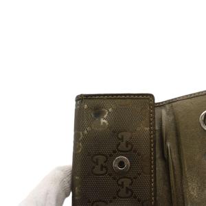 グッチ GUCCI GGスプリーム キーケース 6連 レザー ゴールド色 212111・2888 /AN ■OH レディース