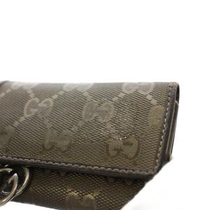 グッチ GUCCI GGスプリーム キーケース 6連 レザー ゴールド色 212111・2888 /AN ■OH レディース