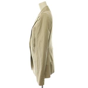 グッチ GUCCI ジャケットパンツセットアップ テーラード フレアパンツ モノグラム柄 ウール シルク混 40 ベージュ 145558 145655 /CX ■GY18  レディース