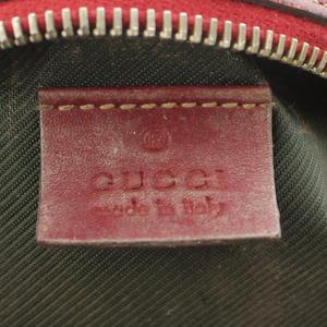 グッチ GUCCI コスメポーチ ペンケース GGキャンバス ロゴ レザー ベージュ ボルドー /SS ■OS ■OH ■GY11 レディース