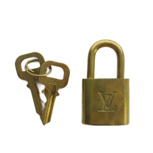 ルイヴィトン LOUIS VUITTON カデナ 南京錠 ロゴ 鍵 ゴールド色 ■GY11 /MQ ■OH その他