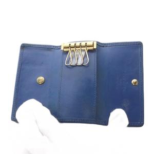 ルイヴィトン LOUIS VUITTON エピ ミュルティクレ4 キーケース レザー ブルー M63825 /YO6 ■GY18 ■OH メンズ レディース