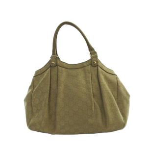 グッチ GUCCI 211944 トートバッグ ハンド インターロッキングG ホースビット柄 ロゴチャーム ベージュ ■GY18 /MQ ■OH レディース