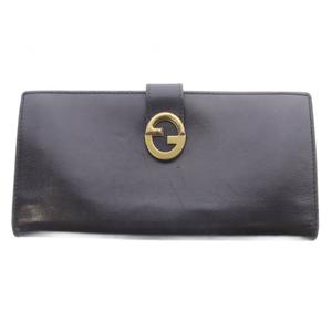 グッチ GUCCI 長財布 小銭入れあり レザー 黒 ブラック 106633・2149 /SR ■OH ■GY11 メンズ