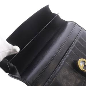 グッチ GUCCI 長財布 小銭入れあり レザー 黒 ブラック 106633・2149 /SR ■OH ■GY11 メンズ