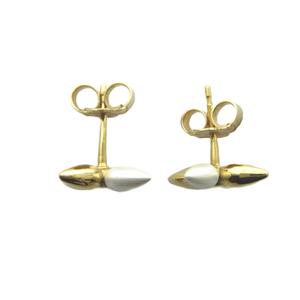 ルイヴィトン LOUIS VUITTON M00950 LOUISETTE EARRING ピアス アクセサリー 両耳用 モノグラム フラワー フェイクパール ゴールド色 ■GY18 /MQ ■OH レディース
