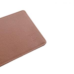 ルイヴィトン LOUIS VUITTON カードケース レザー ロゴ 茶色 ブラウン /SR ■GY18 ■OH メンズ