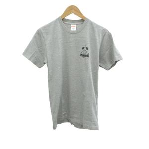 シュプリーム SUPREME FLORAL TEE Tシャツ カットソー S グレー 花柄 ロゴ 半袖 トップス /YU ■GY18 メンズ
