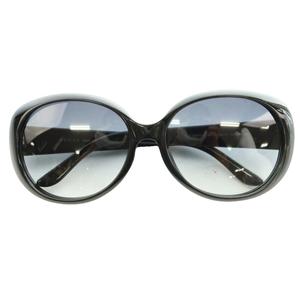 グッチ GUCCI サングラス オーバル型 セルフレーム 度無し ロゴ 59□17 黒 ブラック /SS ■OS ■OH ■GY17 メンズ レディース