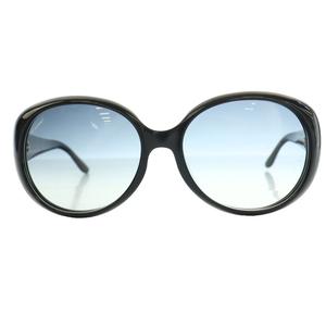 グッチ GUCCI サングラス オーバル型 セルフレーム 度無し ロゴ 59□17 黒 ブラック /SS ■OS ■OH ■GY17 メンズ レディース