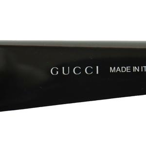 グッチ GUCCI サングラス オーバル型 セルフレーム 度無し ロゴ 59□17 黒 ブラック /SS ■OS ■OH ■GY17 メンズ レディース