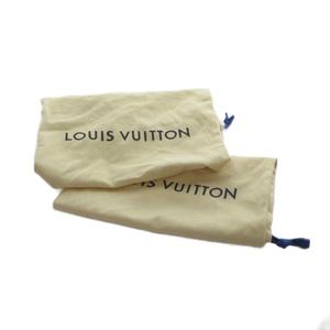 ルイヴィトン LOUIS VUITTON MA0253 ローリエート モノグラム ブーツ ショート ロゴ スエード 厚底 36.5 23.5cm 黒 ブラック ■GY18 /MQ ■OH レディース