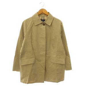 バーバリー ロンドン BURBERRY LONDON キッズ ジャケット ブルゾン ステンカラー 比翼ボタン ノバチェック裏地 15 ベージュ /ES ■GY17 レディース