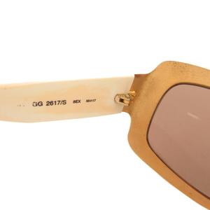 グッチ GUCCI サングラス アイウェア GGロゴ ゴールドカラー /FF ■GY11 メンズ