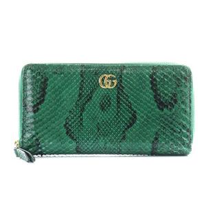 未使用品 グッチ GUCCI GGマーモント 長財布 ラウンドファスナー