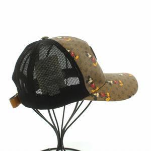 グッチ GUCCI ディズニー GG Supreme Mickey Mouse Baseball Cap