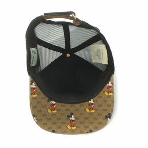 グッチ GUCCI ディズニー GG Supreme Mickey Mouse Baseball Cap