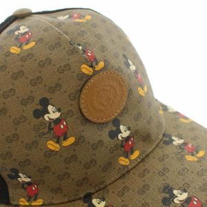 Gucciグッチディズニー女性の帽子キャップ 中古・古着通販】GUCCI (グッチ) DISNEY (ディズニー) キャップ