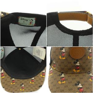 ✨️GUCCI×DISNEY✨️ミッキー　ベースボールキャップ　新品同様 GUCCI × DISNEY ミッキー コラボ ベースボールキャップ XL