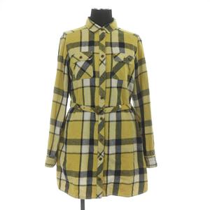 バーバリーブルーレーベル BURBERRY BLUE LABEL ネルシャツ ロング 