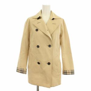 BURBERRY LONDON ショートコート　ノバチェック　ベージュ　春　M BURBERRY LONDONトレンチコート ショート ノバチェック ベージュ7