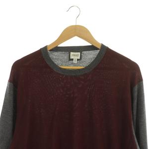 ARMANI COLLEZIONI 長袖ニット ダークブラウン 新品タグ付き アルマーニ コレツィオーニ ARMANI COLLEZIONI ニット セーター