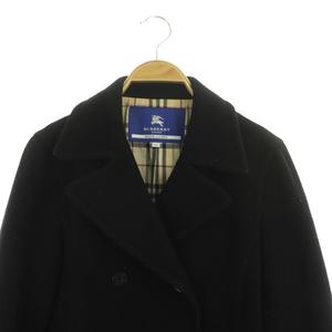バーバリーブルーレーベル BURBERRY BLUE LABEL Pコート ダブル 裏地 