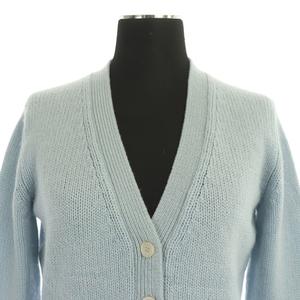 ミュウミュウ miumiu 2015年製 カーディガン ニット 長袖 V  