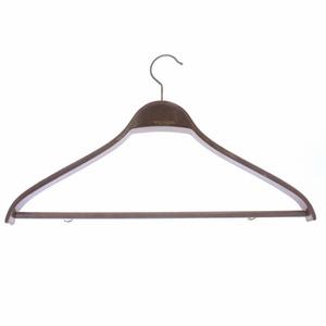 エルメス　木製ハンガー　HERMES エルメス HERMES ヴィンテージ 希少 ハンガー 木製 ロゴ 茶色 ブラウン