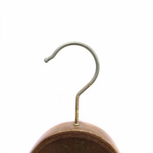 エルメス HERMES ヴィンテージ 希少 ハンガー 木製 ロゴ 茶色 ブラウン