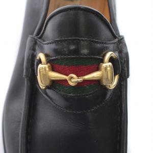 グッチ GUCCI オールドグッチ ローファー ホースビット シェリーライン 