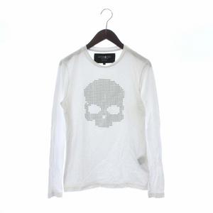 ハイドロゲン HYDROGEN Tシャツ カットソー 長袖 スカル スタッズ 