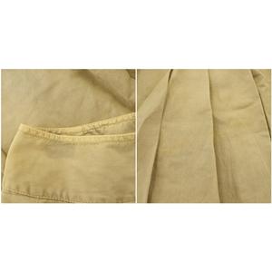 ■ 46173★プラダスポーツ プリーツスカート 38 ベージュ □ 46173☆プラダスポーツ プリーツスカート 38 ベージュ