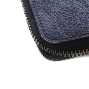 コーチ COACH 長財布 メンズ PVC ブラック+ホワイト+ネイビー F26070 小銭入れあり キーホルダー付き 新品未使用 : [コーチ] 財布 長財布 ラウンドファスナー メンズ