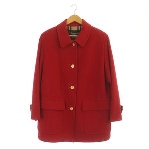 バーバリー BURBERRY ステンカラーコート ミドル丈 ジャケット 金