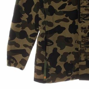 A BATHING APE アベイシングエイプ カモフラ リバーシブル ナイロン A BATHING APE リバーシブル 黒 カモフラ アベイシングエイプ